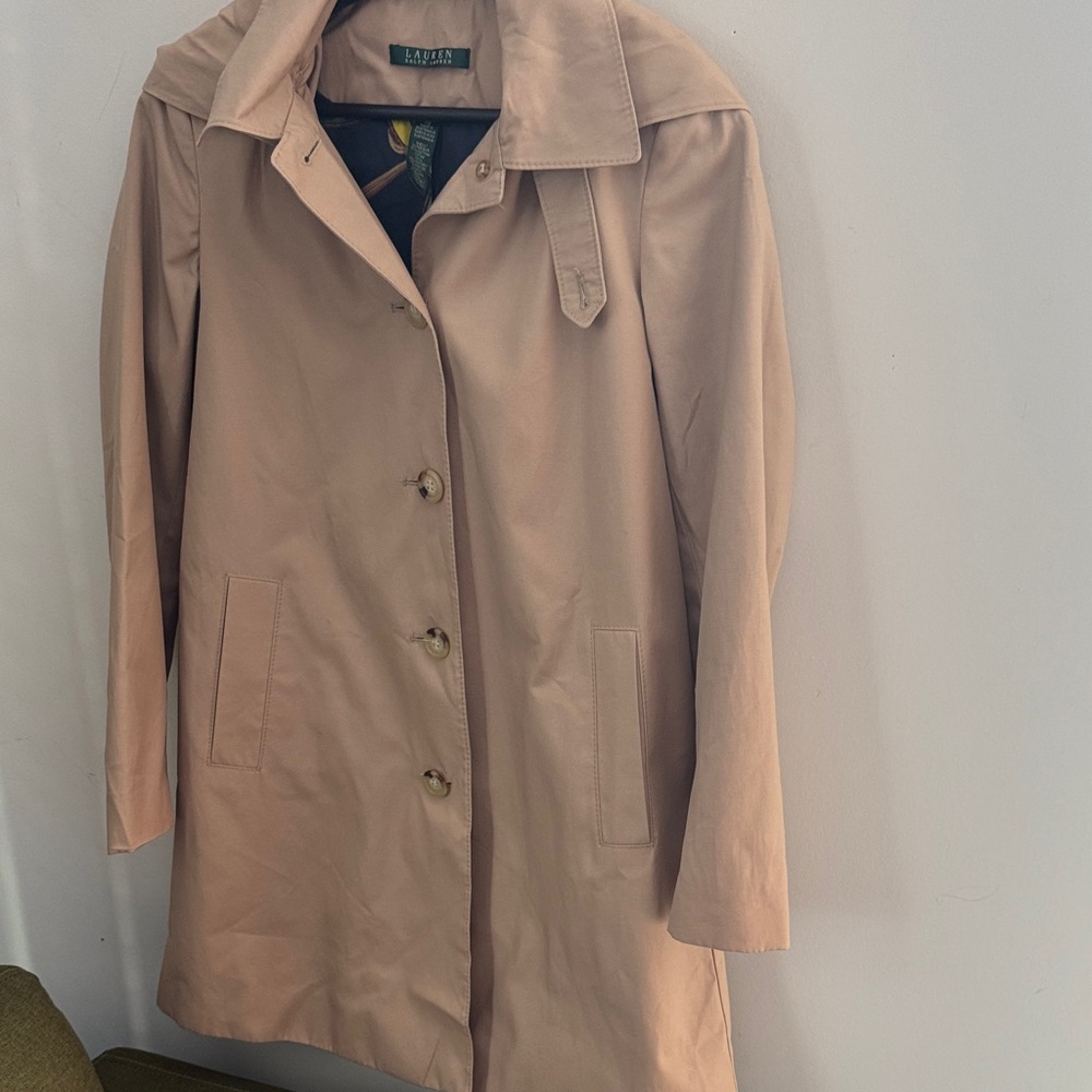 Ralph Lauren Beige/Tan Trench Coat